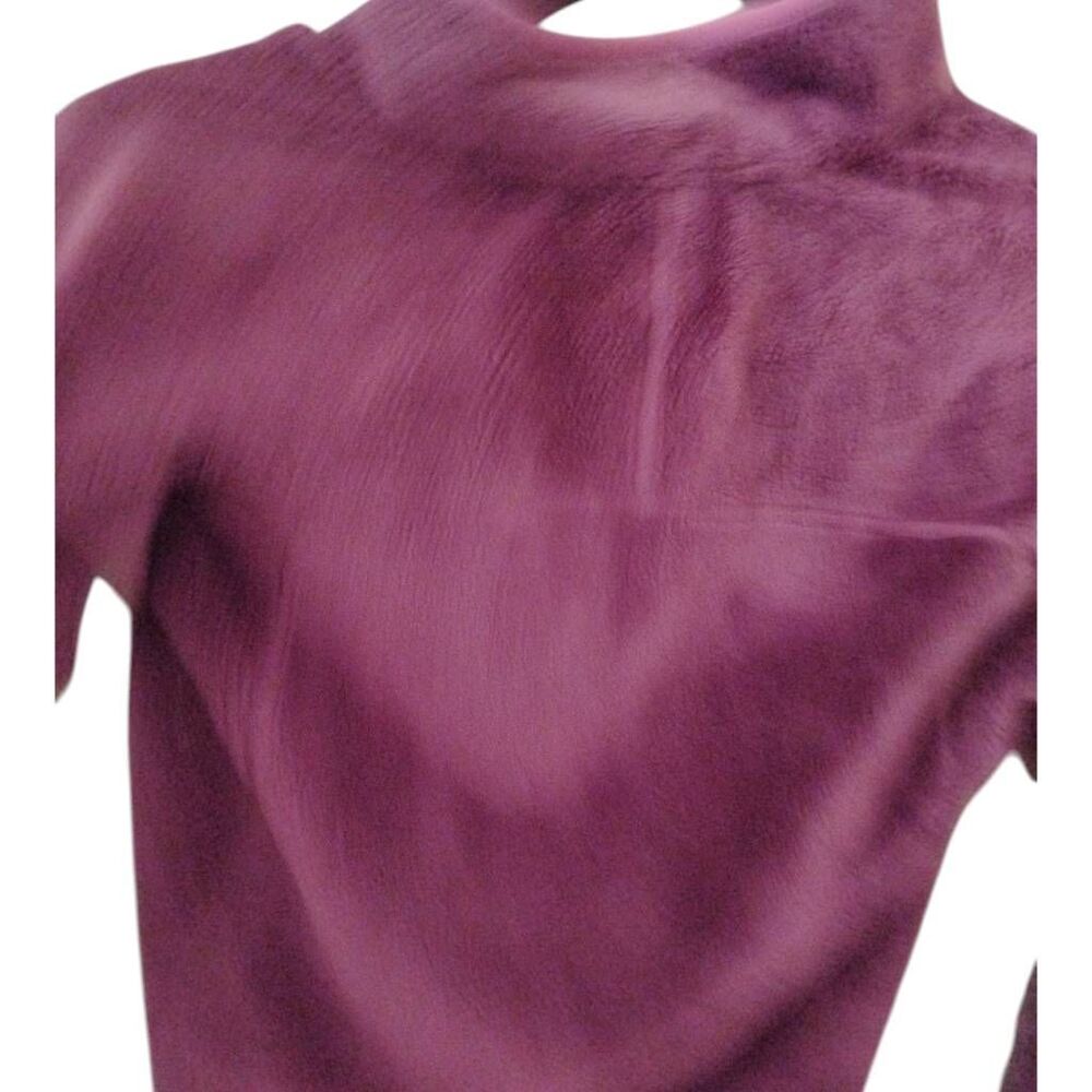 Girls Patagonia Magenta Fleece Pullover Size Small - Picture 4 of 5